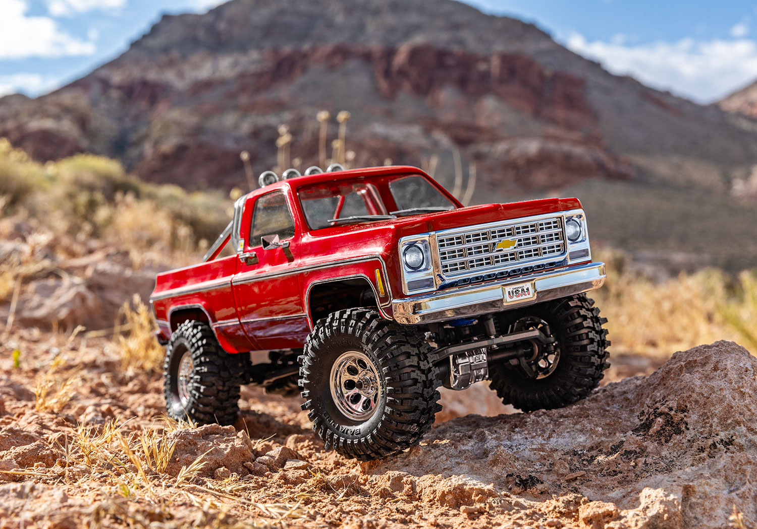 TRAXXAS TRX-4M Chevy K10 4x4 High Trail rot 1/18 Crawler RTR 97064-1 - Abbildung 8