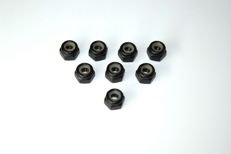 Absima Nylon Mutter M4 (8 St.)  1230218