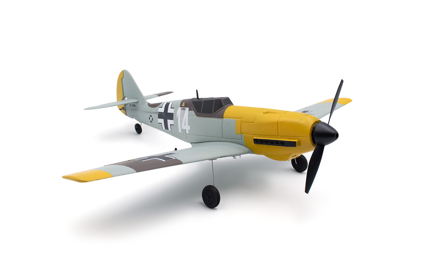 Modster MDX PRO BF 109 Messerschmitt Elektromotor Warbird RTF 450mm MD11827