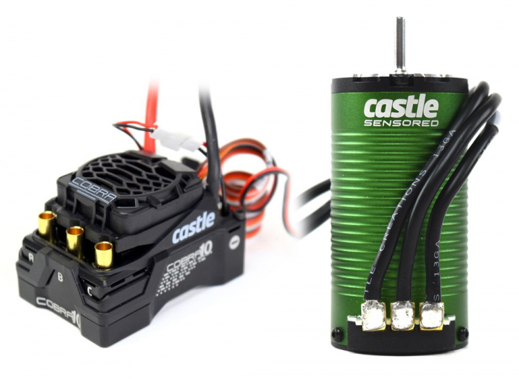 Castle Combo Cobra 10 6S ESC & 1415-2400kV Sensored Motor 010-0174-15