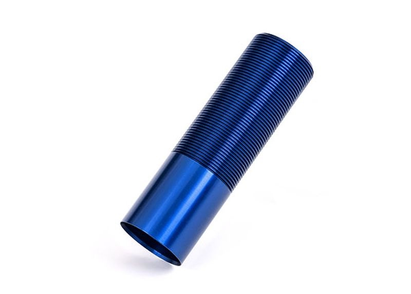 Traxxas GTX Dämpfergehäuse medium Alu blau eloxiert (1) 7866
