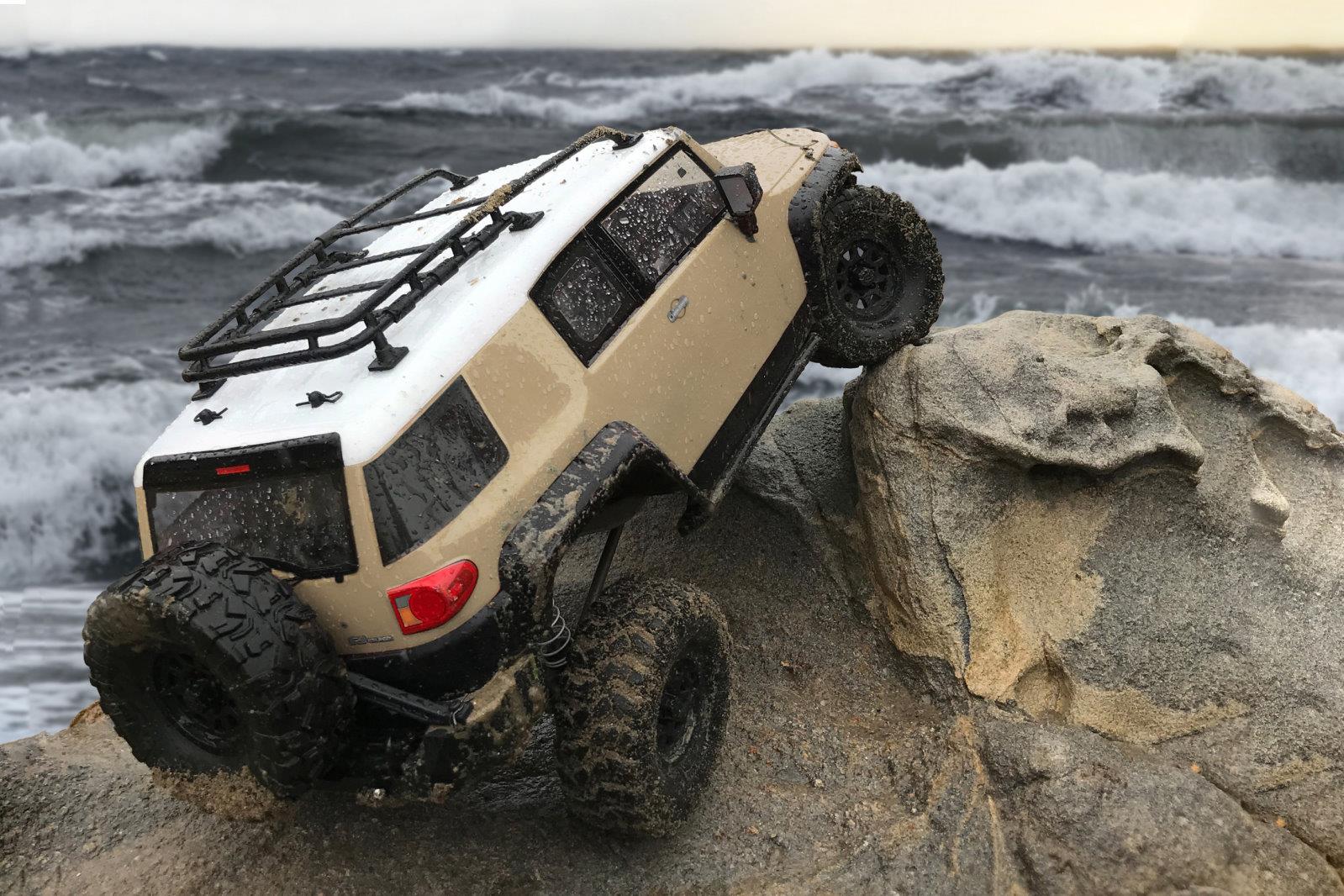 HPI Venture Toyota FJ Cruiser Scale Crawler 1/10 Sandstorm 117165