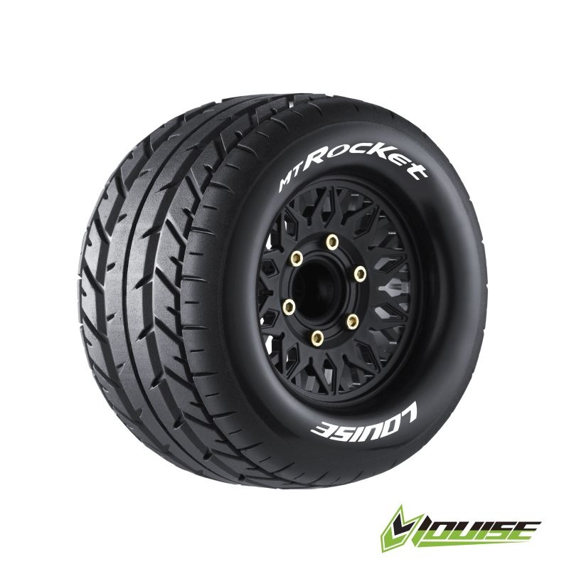 Louise MT-ROCKET 1/10 soft auf 2.8 Felge schwarz (2) L-T3201SX