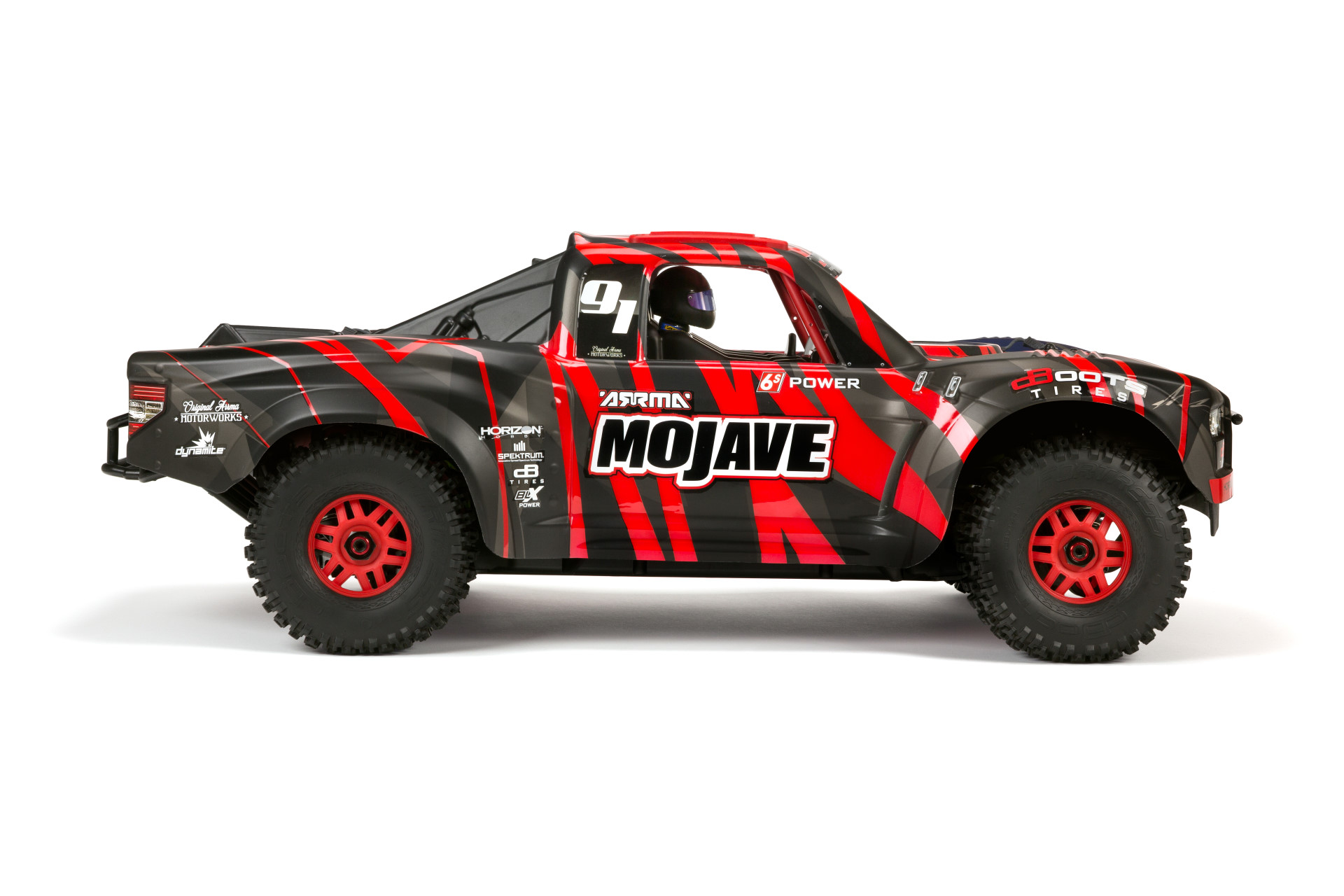 ARRMA 1/7 MOJAVE 6S 4WD BLX Desert Truck RTR Red/Black ARA7604V2 - Abbildung 2