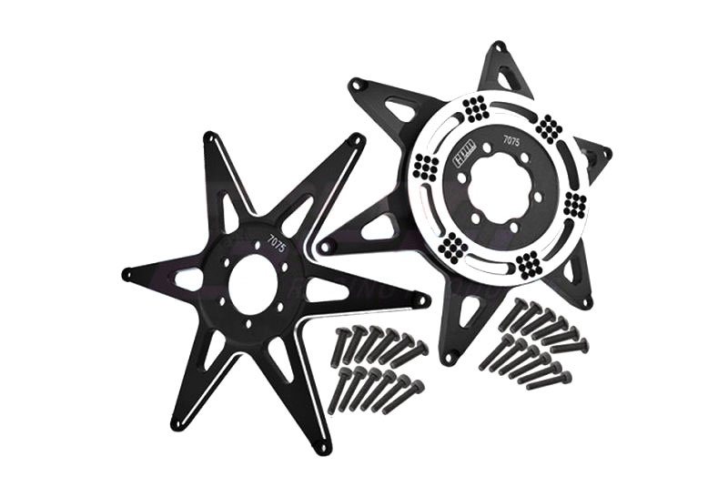 GPM Alu Felgen-Stern v/h schwarz  1/4 PROMOTO-MX MOTORCYCLE RTR FXR-LOS06000/6 MX0606FRBK