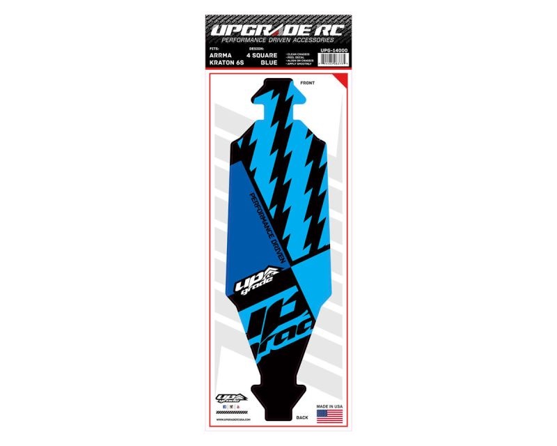 Upgrade RC Chassis Protector für ARRMA Kraton 6S (4 Square) (1)  UPG-14000