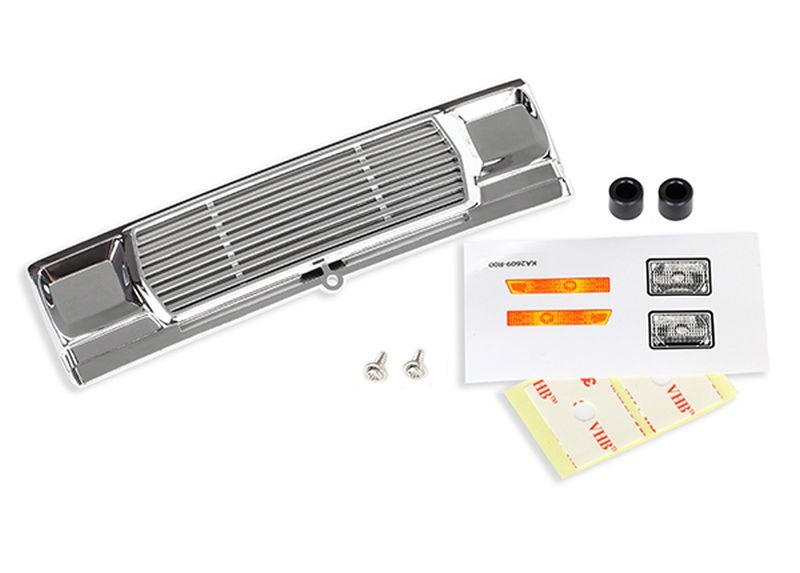 Traxxas Grill, Bigfoot No. 1 (chrome)/ decals/ adhesive tape/ mounti 3656 - Abbildung 1