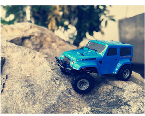 Amewi Karosserie AM24 Ranger blau 1:24 24027