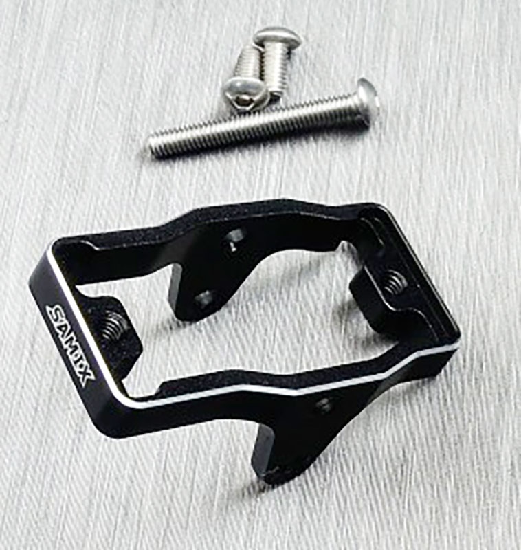 SAMIX Servo-Halter Alu für Standard-Servos (1) für Traxxas TRX-4M TRX4M-6068