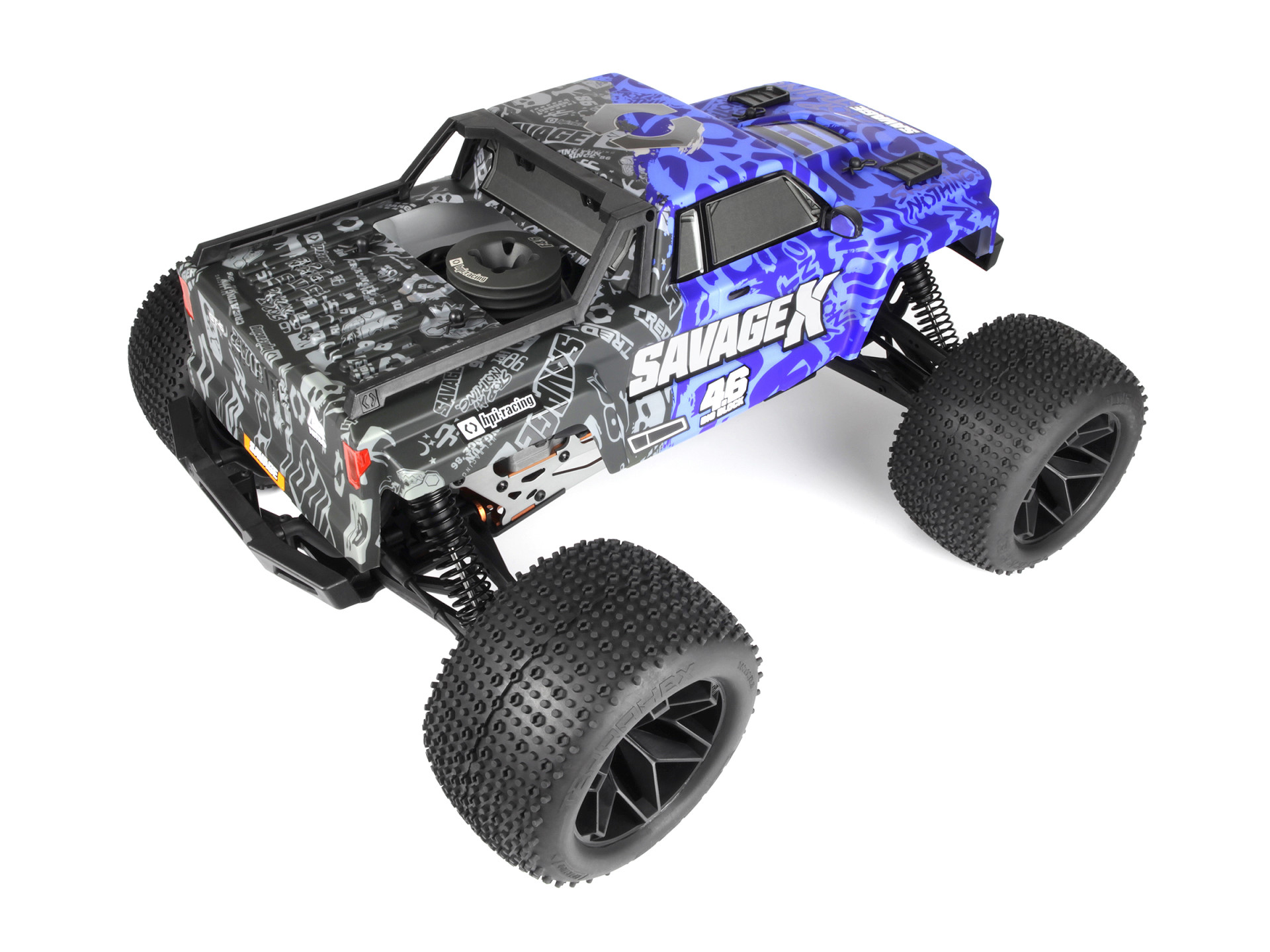 HPI Racing Savage X 4.6 GT-6 Blau Nitro Monstertruck 160585 - Abbildung 8