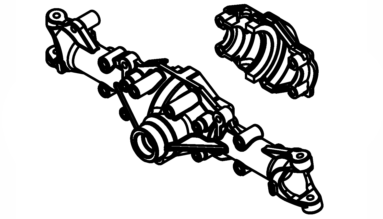 Amewi Portalachsengehäuse 17223001