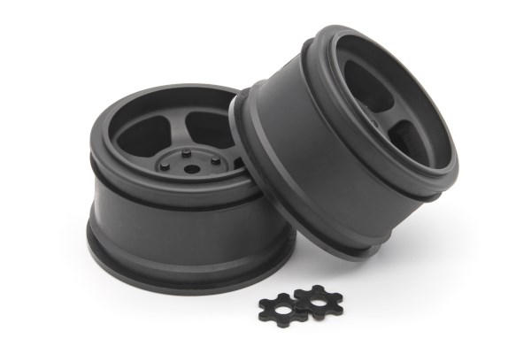 HPI VINTAGE TA2 31mm BLACK 6mm OFFSET (Pr) 160337