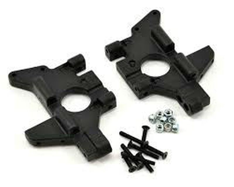 RPM T-Maxx & E-Maxx (all versions) Rear Bulkheads - Black 81072