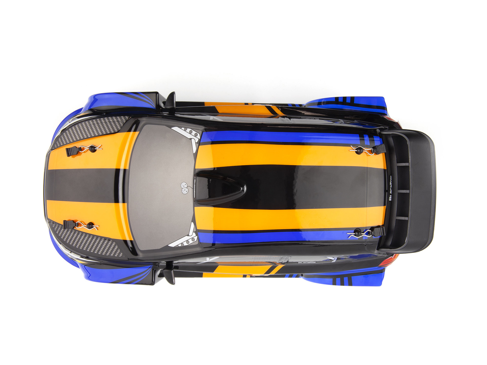 BLACKZON Vyper RX Turbo 1/16 4WD Brushless Rally Car Blau/Orange 540284 - Abbildung 5