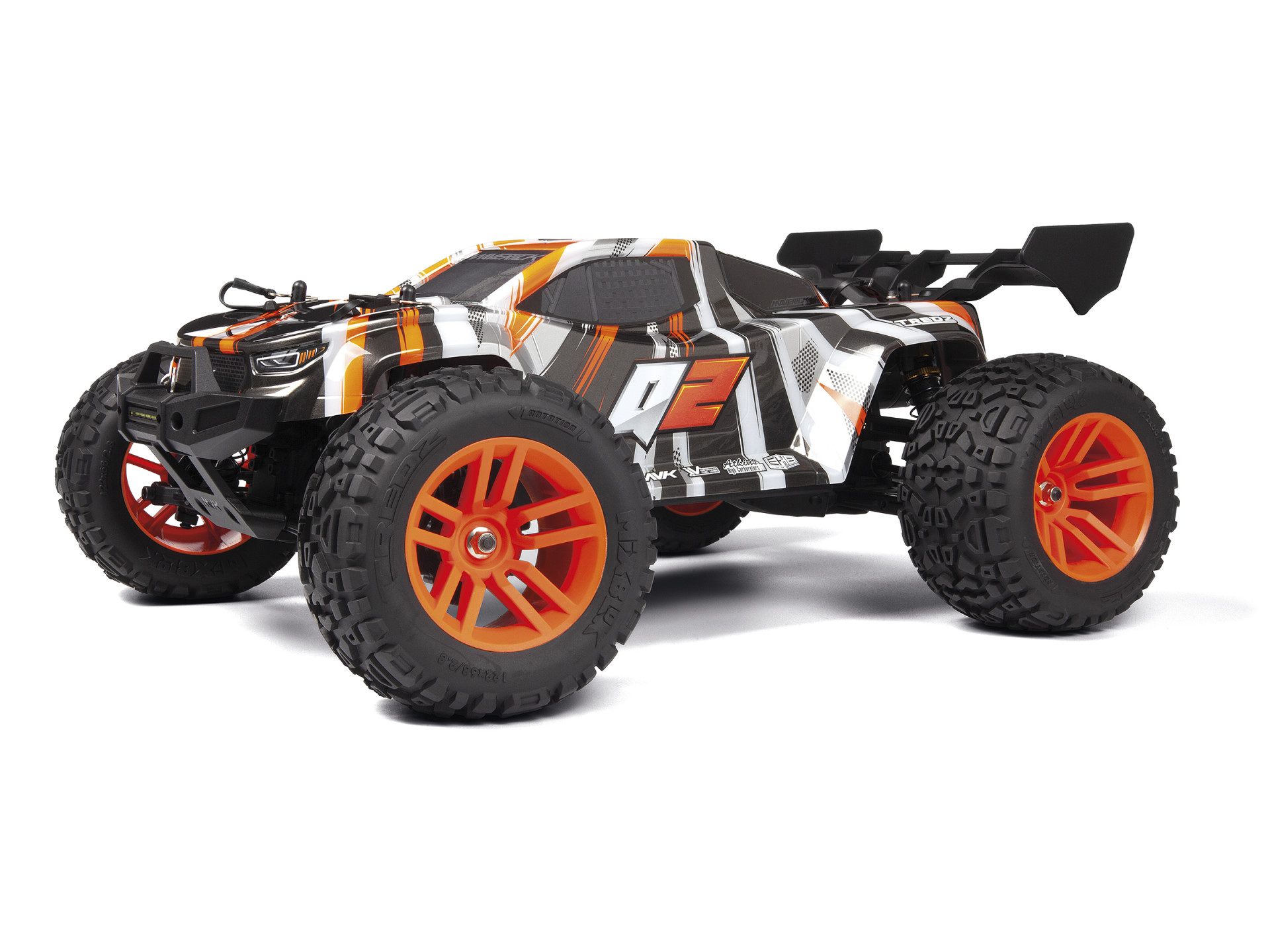 Maverick Quantum2 XT Orange RTR 1/10 Brushed Stadium Truck 150403