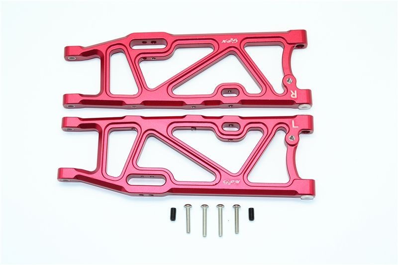 GPM Alu Querlenker unten hinten rot ARRMA Kraton, Outcast, Notorius 6s MAK056R