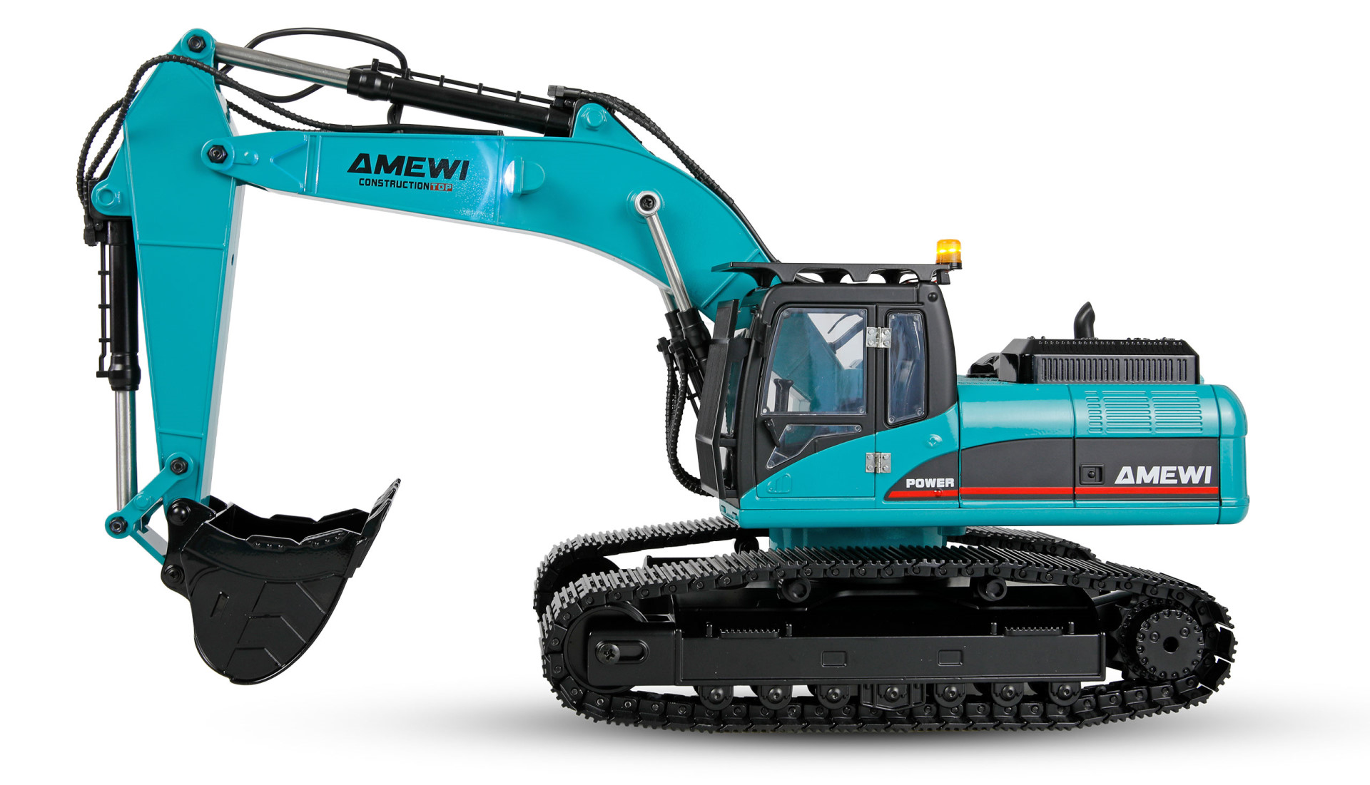 Amewi G705E Bagger Metall 1:14 RTR petrol 22748 - Abbildung 2