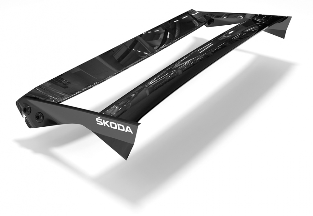 Bittydesign SKODA Fabia RS Rally2 Clear Wing replacement 1,5mm BDRX-FRS2WXH