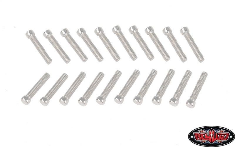 RC4WD Sechskantschrauben M2x10mm silber Z-S0073
