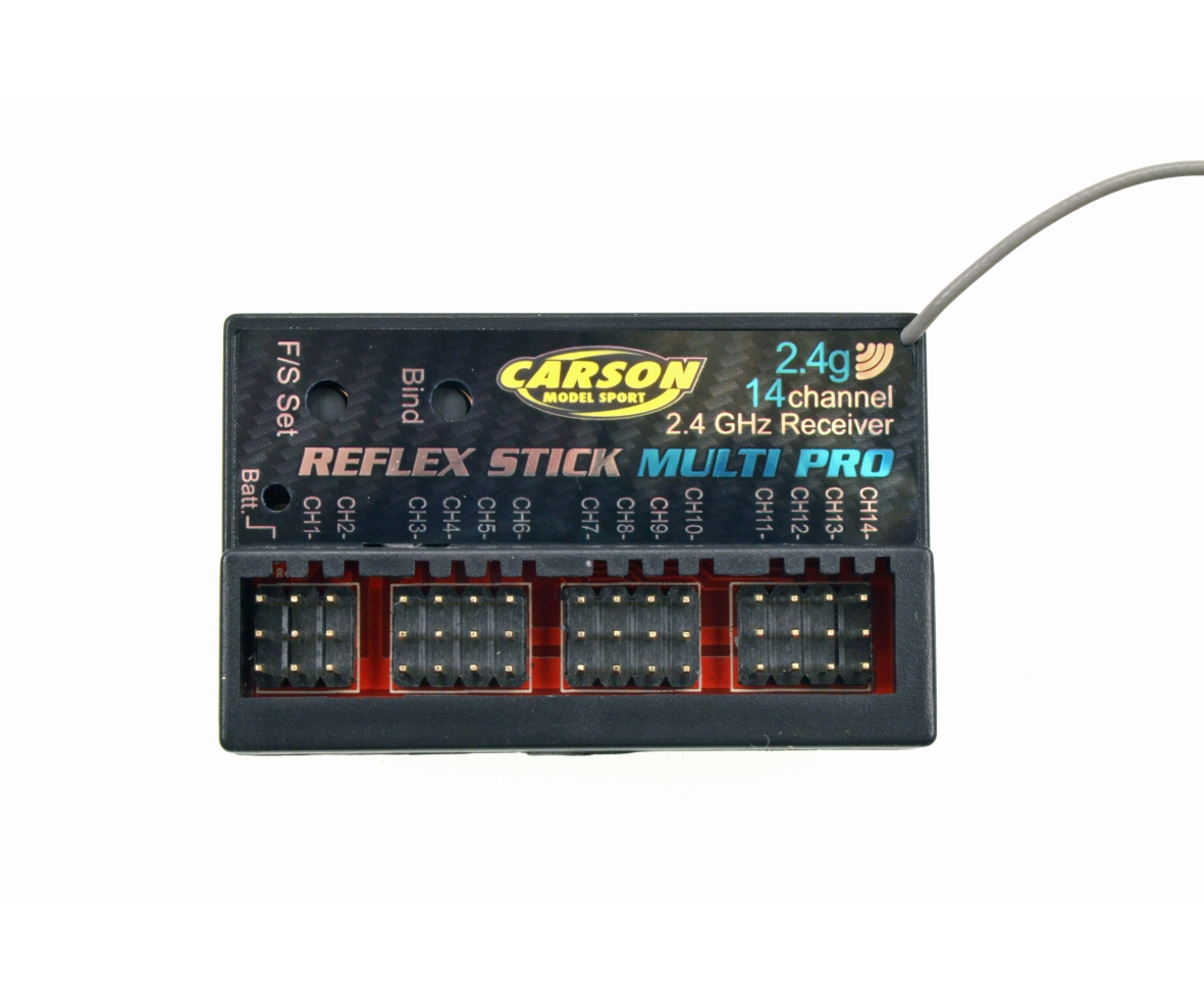 Carson 01540 Empfäng. REFLEX Stick Multi Pro 14K 2.4G 500501540