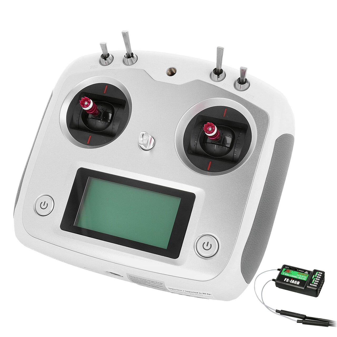 Flysky i6S Sender mit 6 Kanal Empfänger FS047