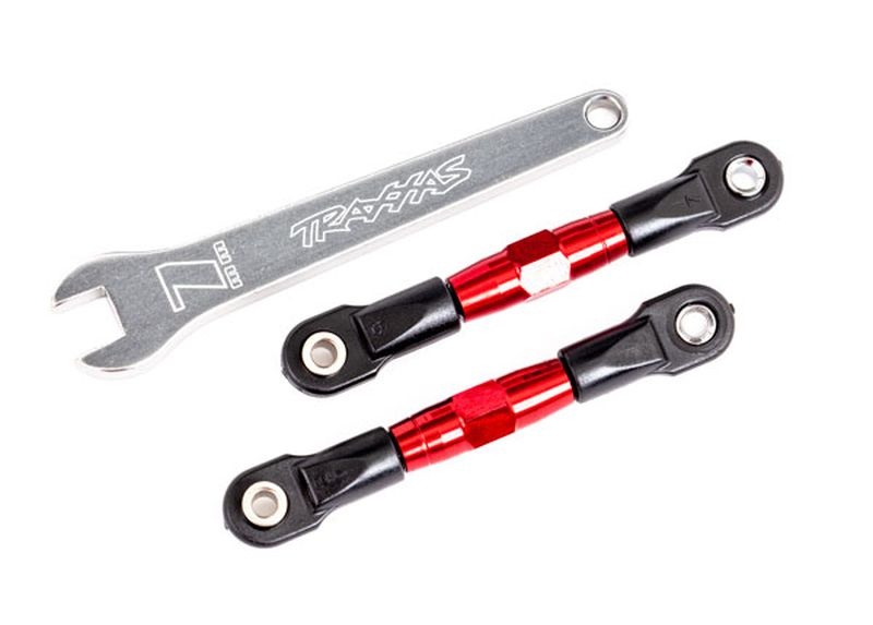 Traxxas Sturz-Spurstange hi Alurohr rot eloxiert 2443R