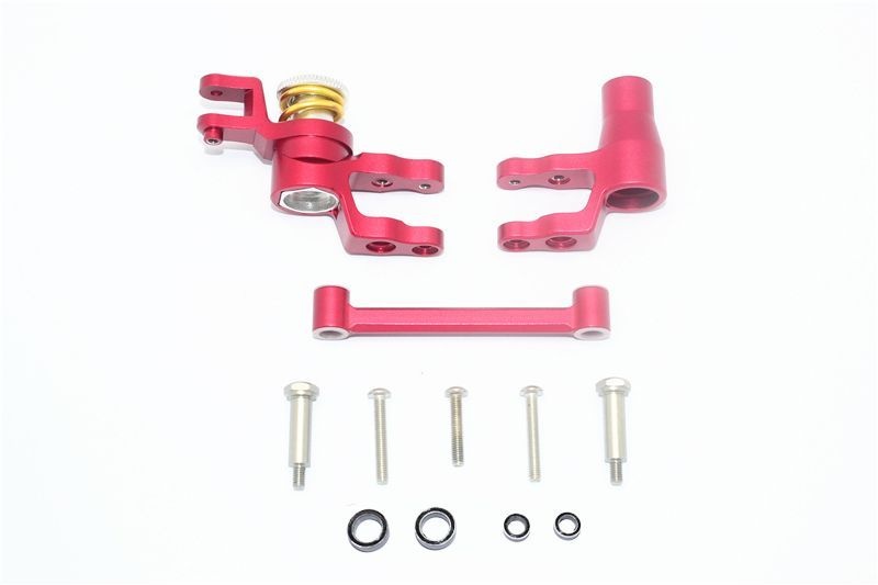 GPM Alu Lenk-Set komplett rot Traxxas MAXX
