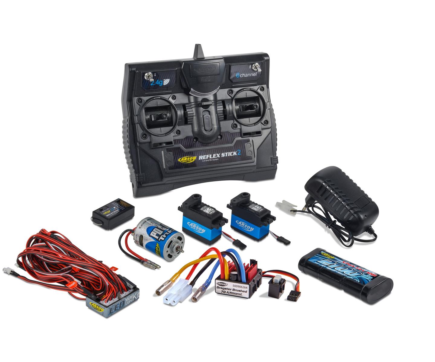 Carson 01015 Reflex Stick Truck-Set 2.4G 6 Kanal 500501015