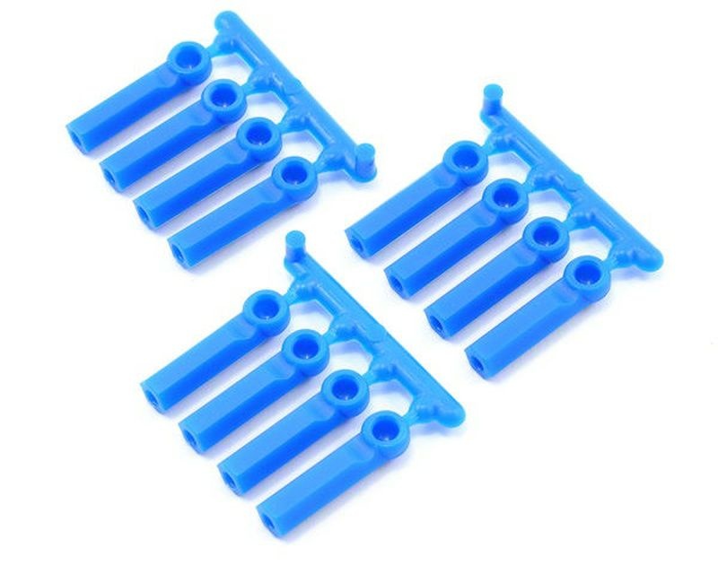 RPM Kugelpfannen lang,glatt (12) 4-40 blau 73395