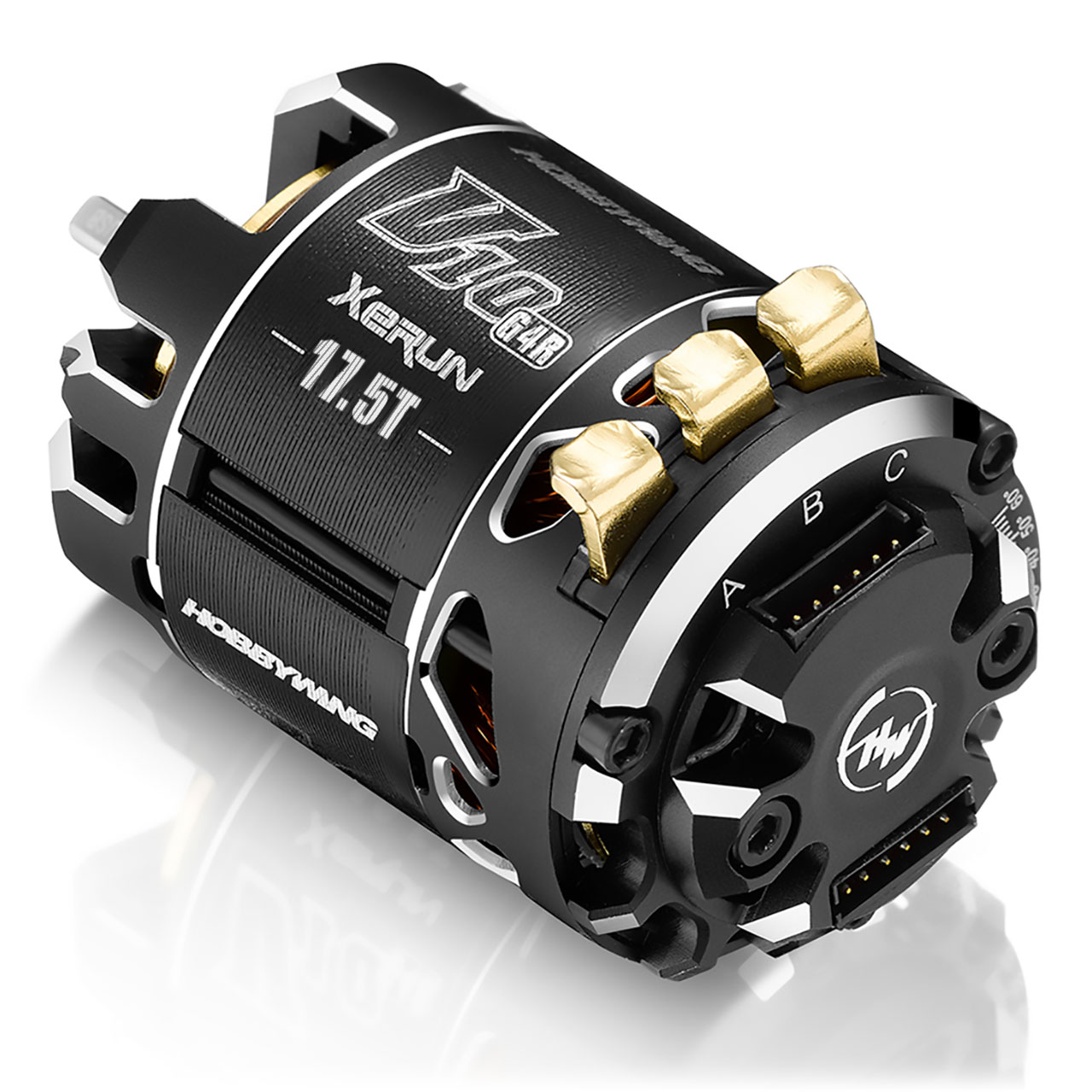 Hobbywing Xerun V10 Brushless Motor G4R (2-3s) 17.5T Sensored für 1:10 30401748
