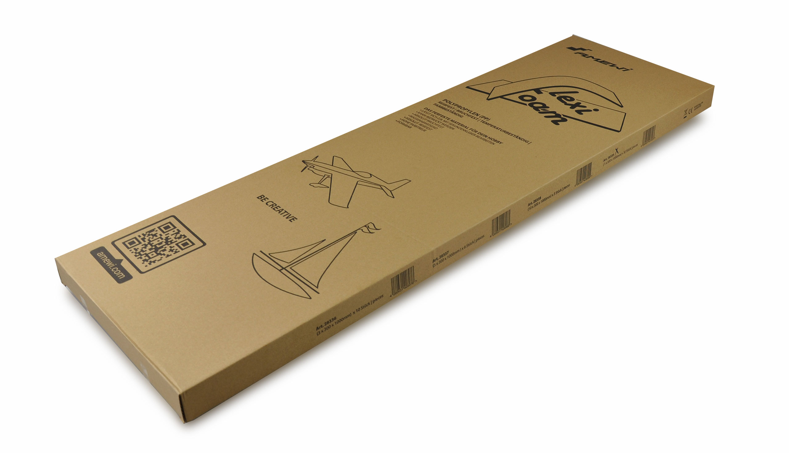 Amewi Flexi Foam PP 5x300x1000mm, 6 Stück 28337 - Abbildung 3