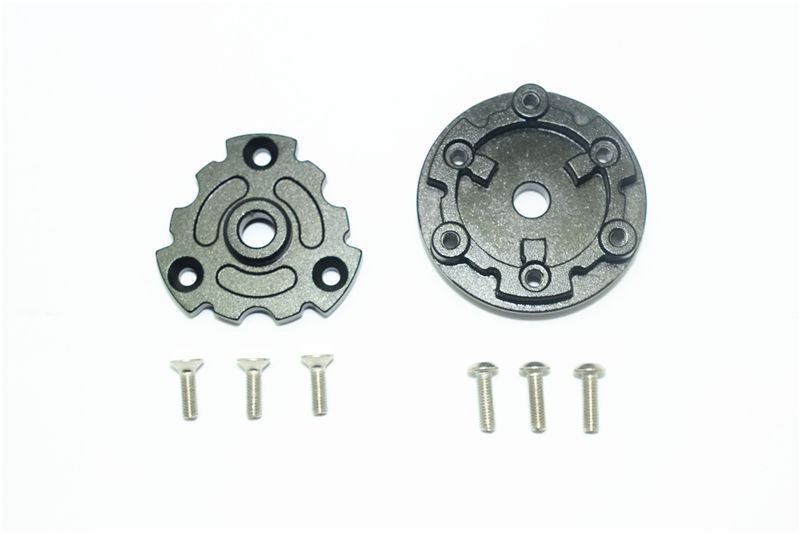 GPM Alu Hauptzahnradverstärkung schwarz Traxxas 1/10 E-Revo