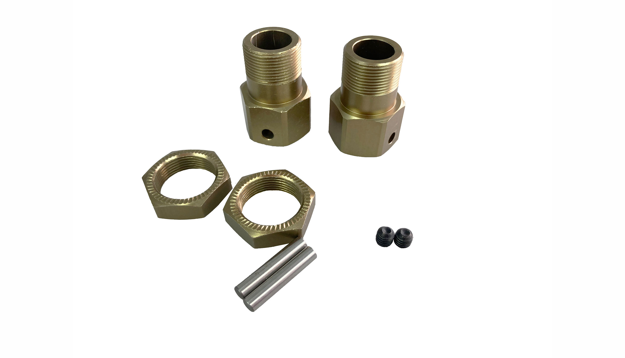 Amewi Radmitnehmer Set 22mm gun metal 50025E22