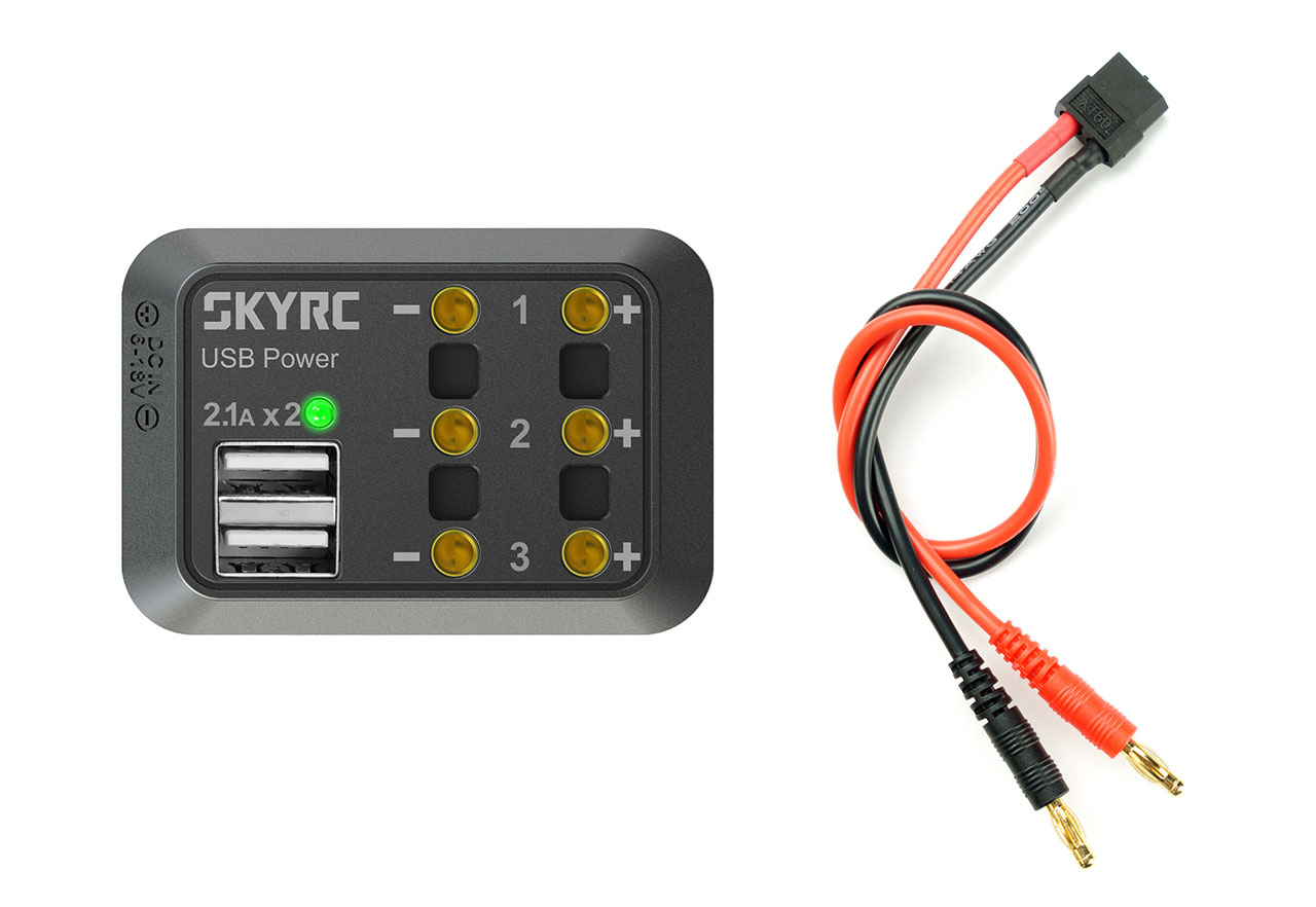 SkyRC Verteilerbox mit Bananenstecker SK-600114-01