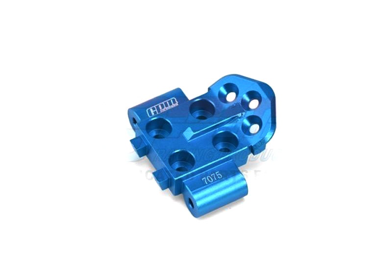GPM Bulkhead 7075-T6 Aluminium vorne blau für Tamiya BBX BBX008SB