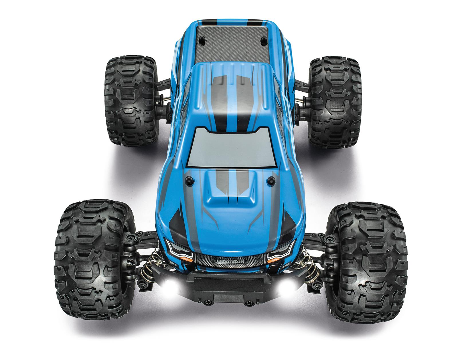 BLACKZON Slyder MT Turbo Blau 1/16 4WD Brushless Monster Truck 540201 - Abbildung 3