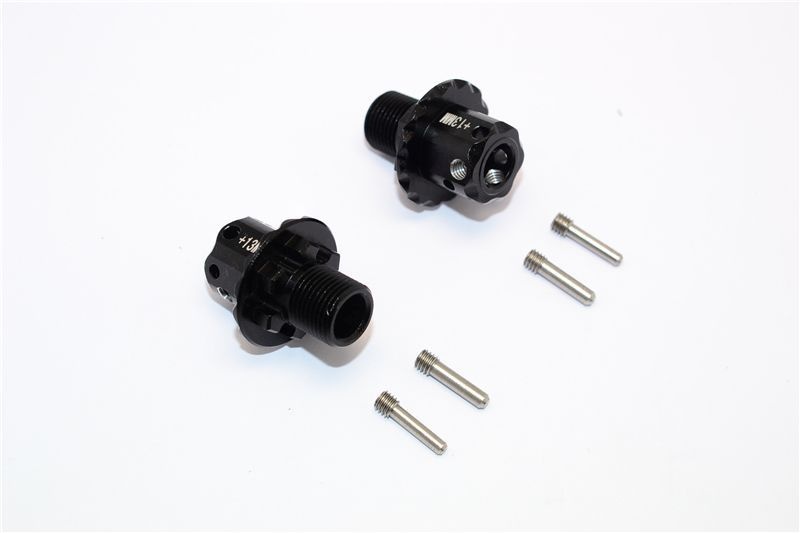 GPM Alu Hex-Adapter 13mm schwarz ARRMA Kraton, Notorius, Outcast, Limitless, Infraction 6