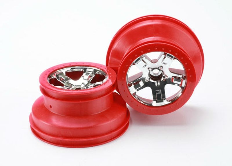 Traxxas Felgen SCT chrome 2WD vorn 5870
