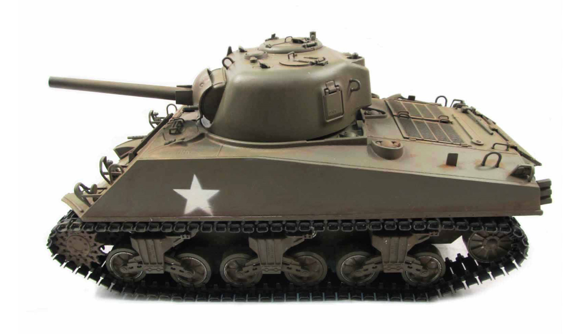 Amewi M4A3 Sherman Professional Line III Metal Panzer Army Green RTR Sound/Schuss 23084 - Abbildung 2