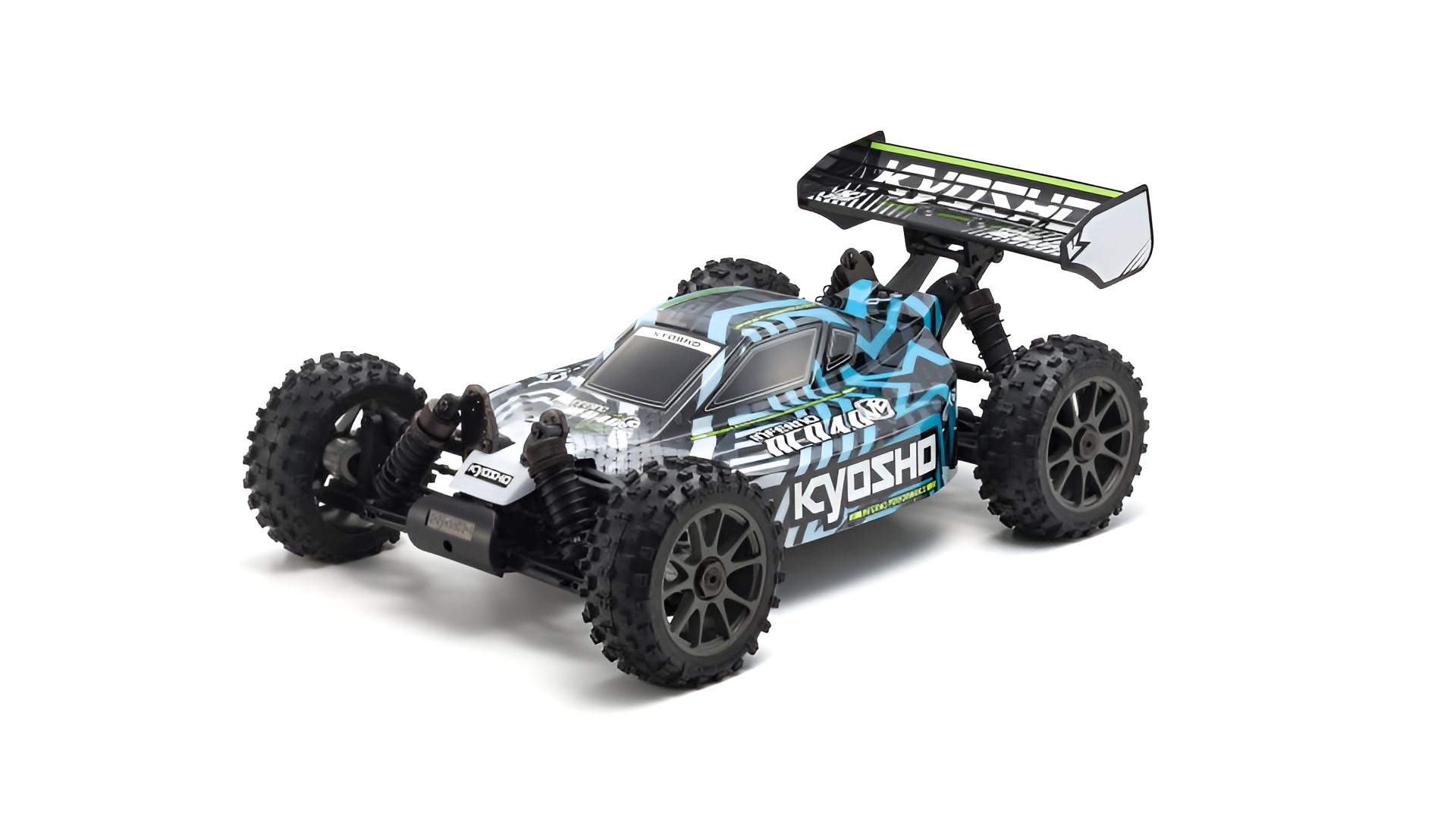 Kyosho Inferno Neo VE 4.0 1:8 RC Brushless EP Readyset - T2 Weiß 34118T2B - Abbildung 1