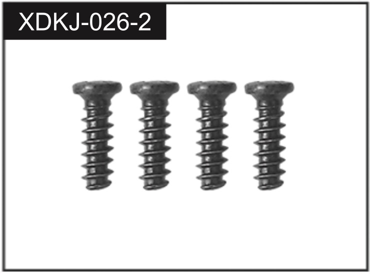 Absima 2.3*5 Screws (4) J-026-2