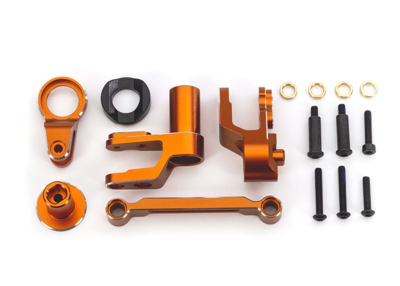 Traxxas Lenkung Bellcranks Alu orange Maxx Slash 10246-ORNG