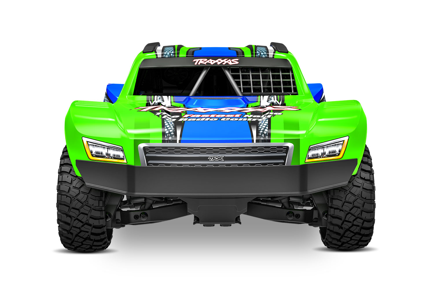 Traxxas MINI-Slash BL-2S 4x4 grün 1/16 Short Course RTR Brushless mit 2S Lipo/Lader 10164-1 - Abbildung 3