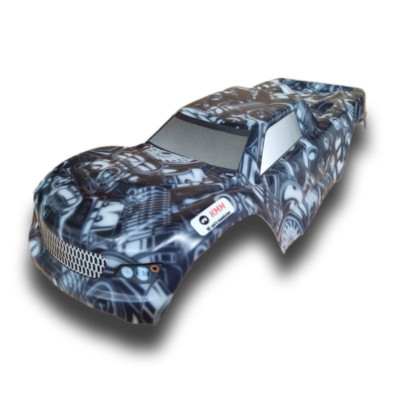 KMM Karo KMM unbreakable +Dekor Turbo-Designprint für TRAXXAS Wide-MAXX KMM001002TU