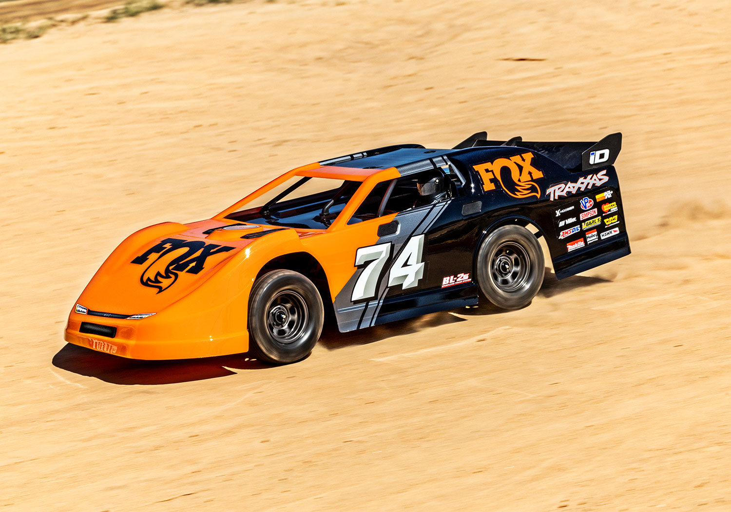 Traxxas Slash Modified Late-Model Competition BL-2S FOX 1/10 Dirt Oval Racer RTR Brushless 104364-74 - Abbildung 10