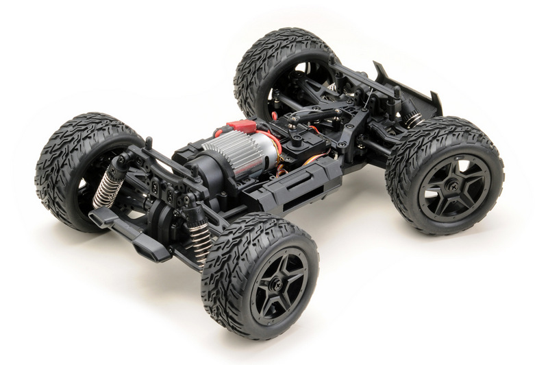Absima 1:14 Elektro High Speed Race Truck POWER schwarz/grün 4WD RTR 14002