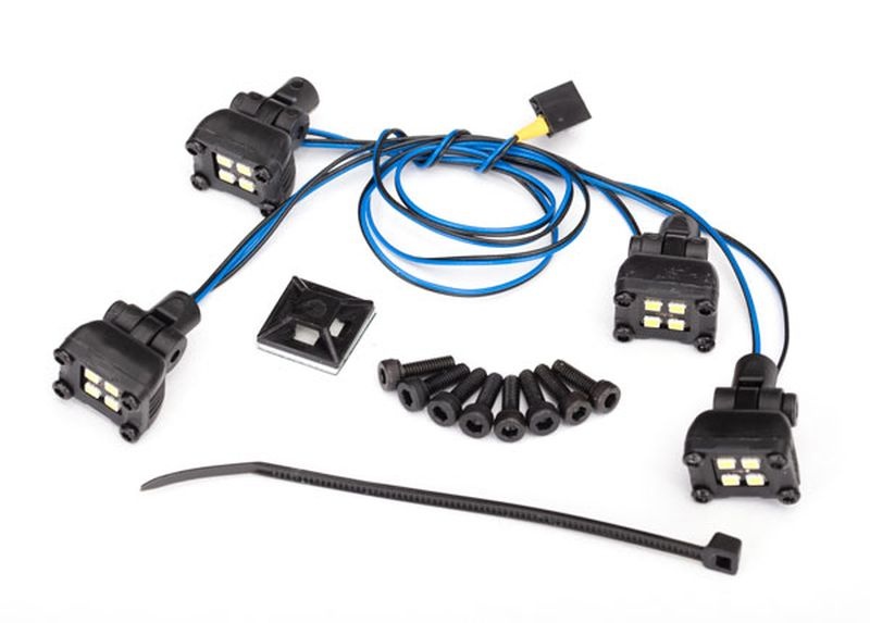 Traxxas 8086 LED Expedition Rack Scene Licht-Kit für #8111 Karo, - Abbildung 1