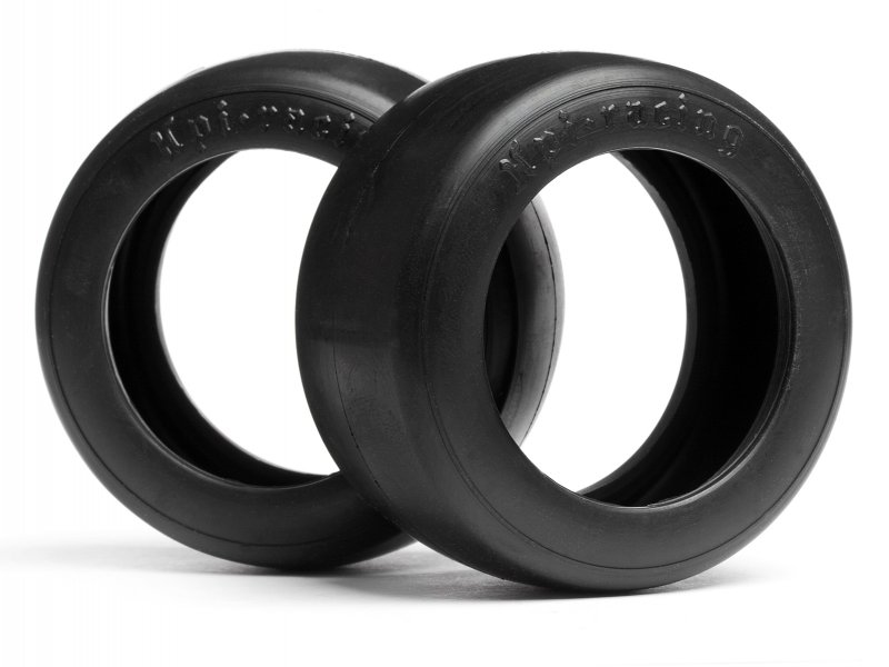 HPI Vintage Slick Racing Reifen 31mm D-Mischung (2St) 4792 - Abbildung 1