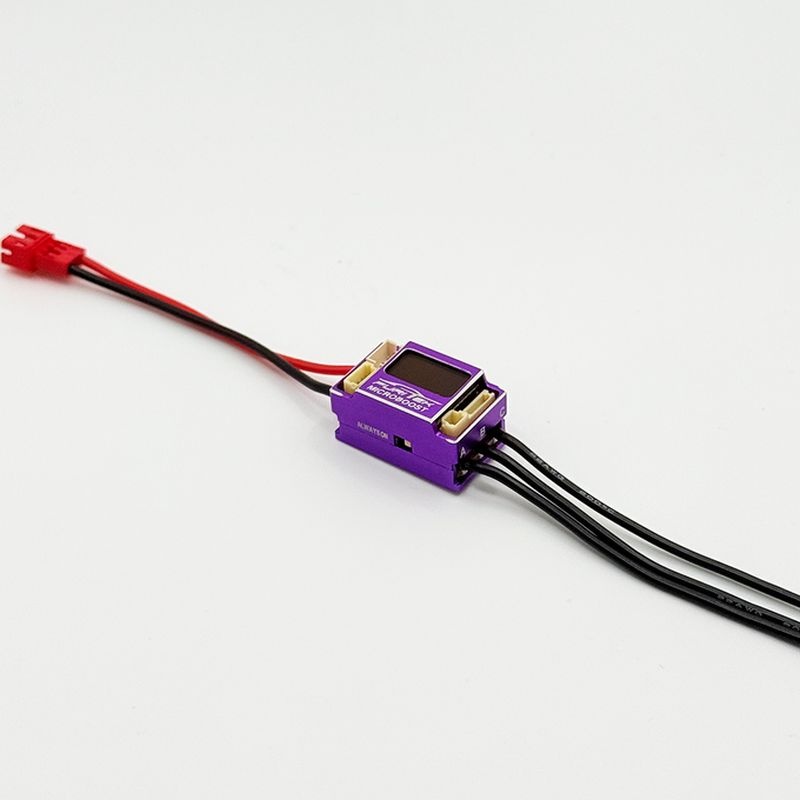 FURITEK MICROBOOST 2S LiPo 25A/50A BL-Regler purble für 1/24 & 1/28 Drift/Race-Cars FUR-2687