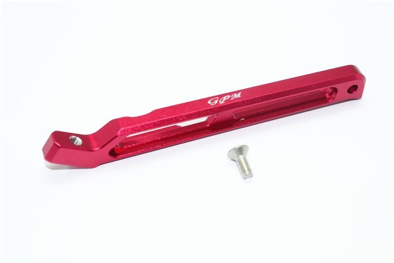 GPM Alu Chassis Verstärkung hinten rot ARRMA Senton, Outcast, Notorious 6s MAS016RR